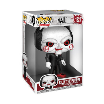 Funko Pop! Jumbo: Saw - Billy the Puppet - Collectable Vinyl Figure - Gift Idea - Official Merchandise - Toys for Kids & Adults - Movies Fans - Model