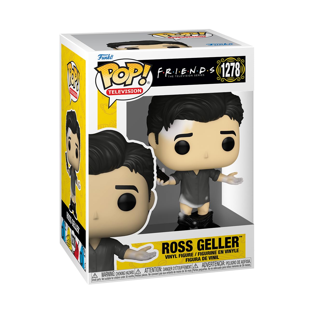 Funko POP! TV: Friends - Ross Geller with Leather Pants - Collectable Vinyl Figure - Gift Idea - Official Merchandise - for Kids & Adults - TV Fans