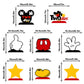 LINGTEER Oh Twodles Birthday Table Honeycomb Centerpieces - Cheers to Boys 2nd Birthday Kids Two Years Old Mouse Themed Bday Party Decorations Sign.