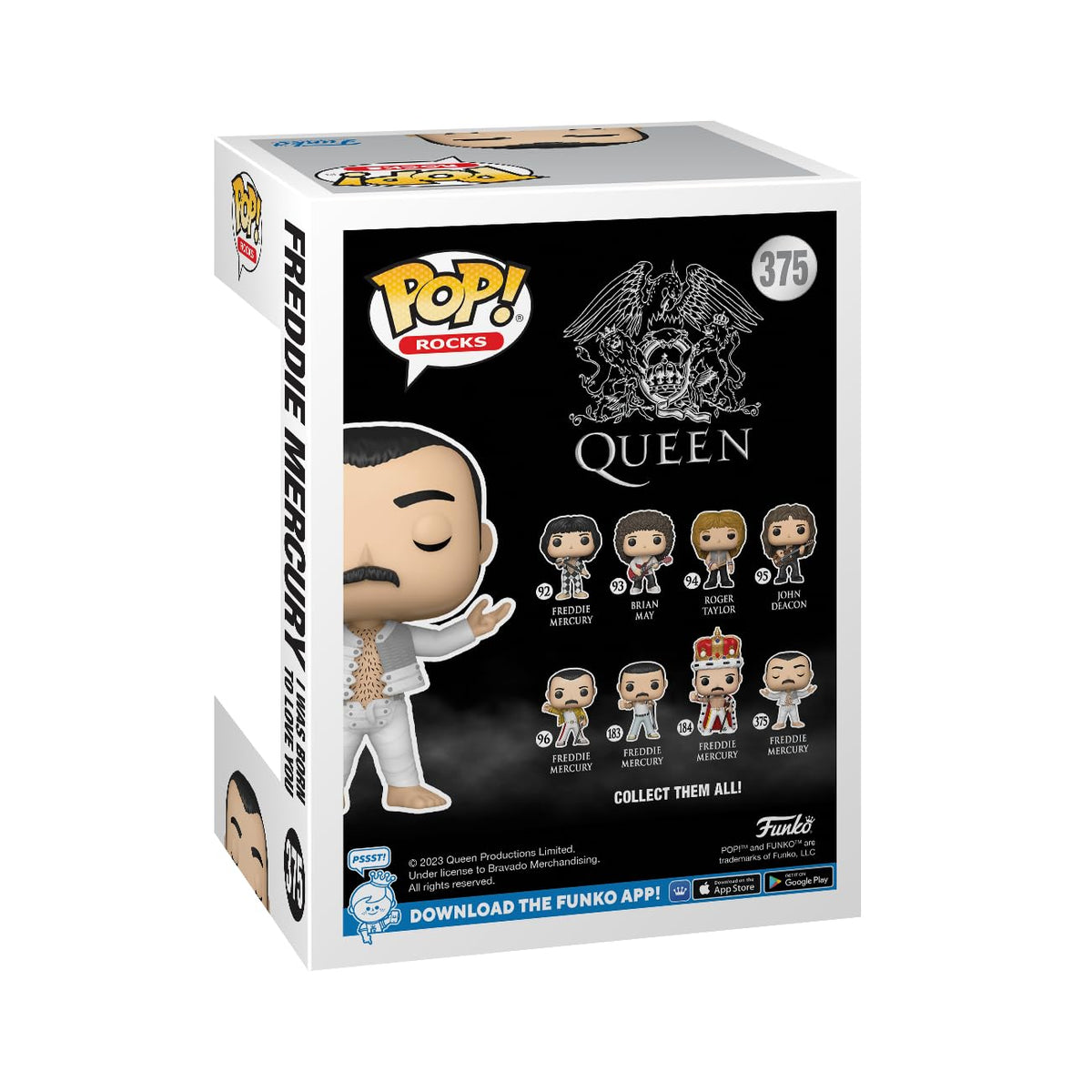 Funko POP! Rocks: Queen - Freddie Mercury (I was Born to Love You)