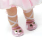 Ballet Ballerina Dance Doll Dress Clothing - Fits American Girl and 18 inch Doll - Ballet Slippers Also Included