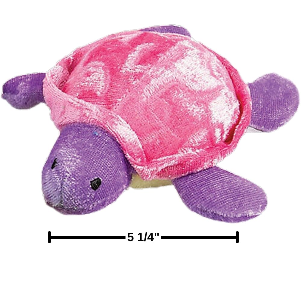 Fun Express Plush Sea Turtles Stuffed Animals Bulk 12 Pack - Mini Plushies for Kids Birthday Party Favors, Classroom Prizes & Treasure Box Toys Cute