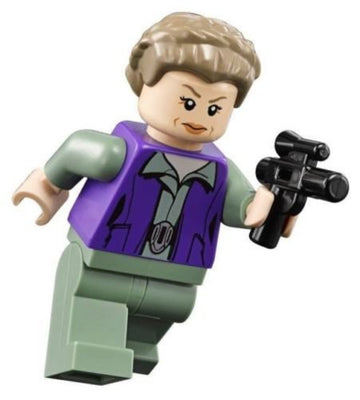 LEGO Star Wars: General Princess Leia Minifigure with Blaster (75140)