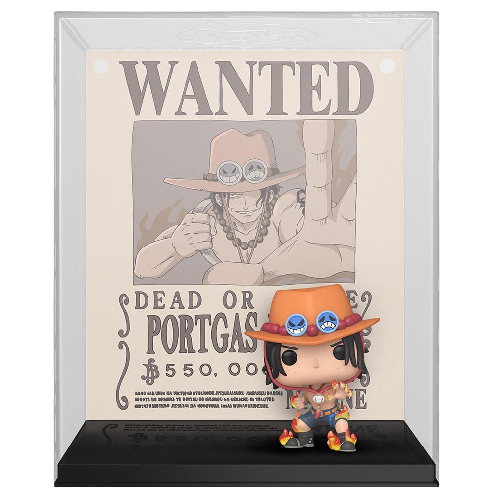 Funko One Piece Ace Wanted Poster Exclusive Pop Vinyl Figure Cover 05