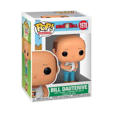 Funko Pop! TV: King Of the Hill - Bill Dauterive - Collectable Vinyl Figure - Gift Idea - Official Merchandise - Toys for Kids & Adults - Cartoons