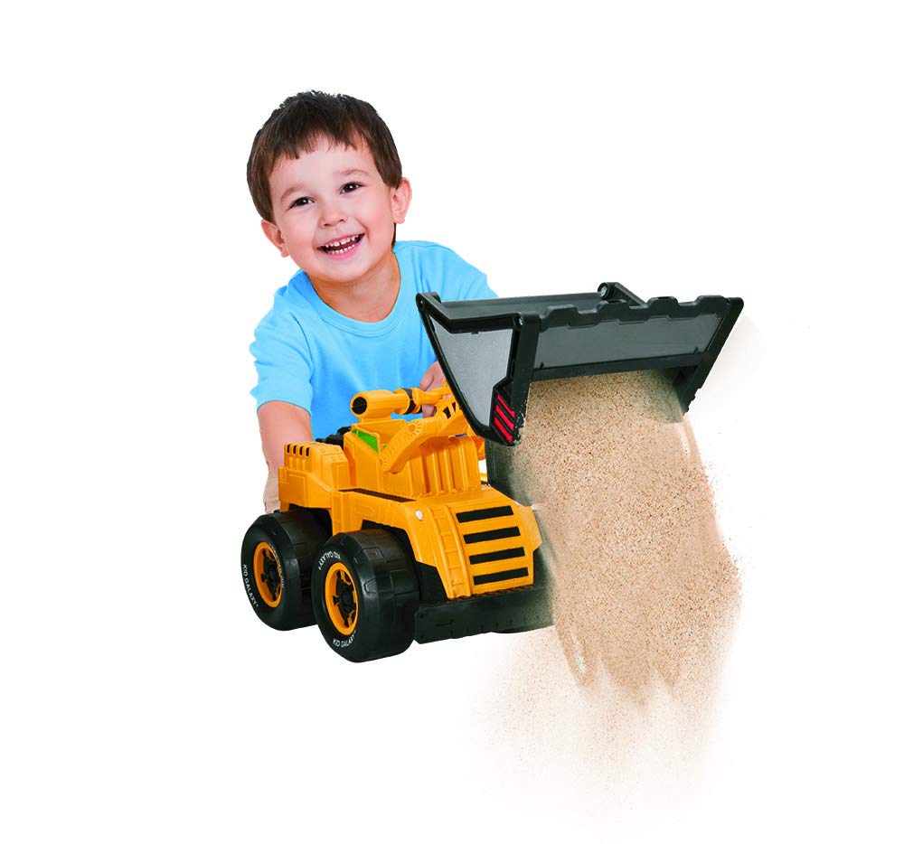 Kid Galaxy Front End Loader Truck w/Squeeze Handle, 16.5"" x 8.5"" x 8""" (20245)