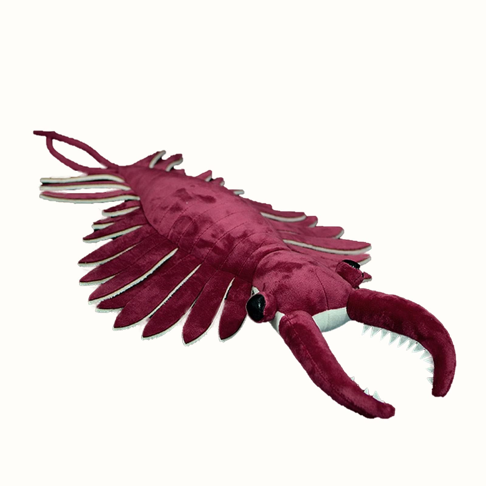 BABY FRANKIEZHOU Simulation Anomalocaris Plush Toy 21 Inch, Cute Soft Anomalocaris Stuffed Animal for Kids Boys and Girls, Red