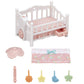 Calico Critters - Crib with Mobile Set - Dollhouse Furniture & Accessories - Kids Pretend Play Toy, Miniature Dollhouse Furniture & Accessories, Ages