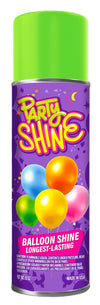 Party Shine Balloon Shine Spray, Silicone Spray for Latex Balloons, Balloon Spray Shine, Waterproof, Fragrance-free and Less Slippery Formula, Perfect