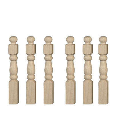Dollhouse Miniature Newel Posts