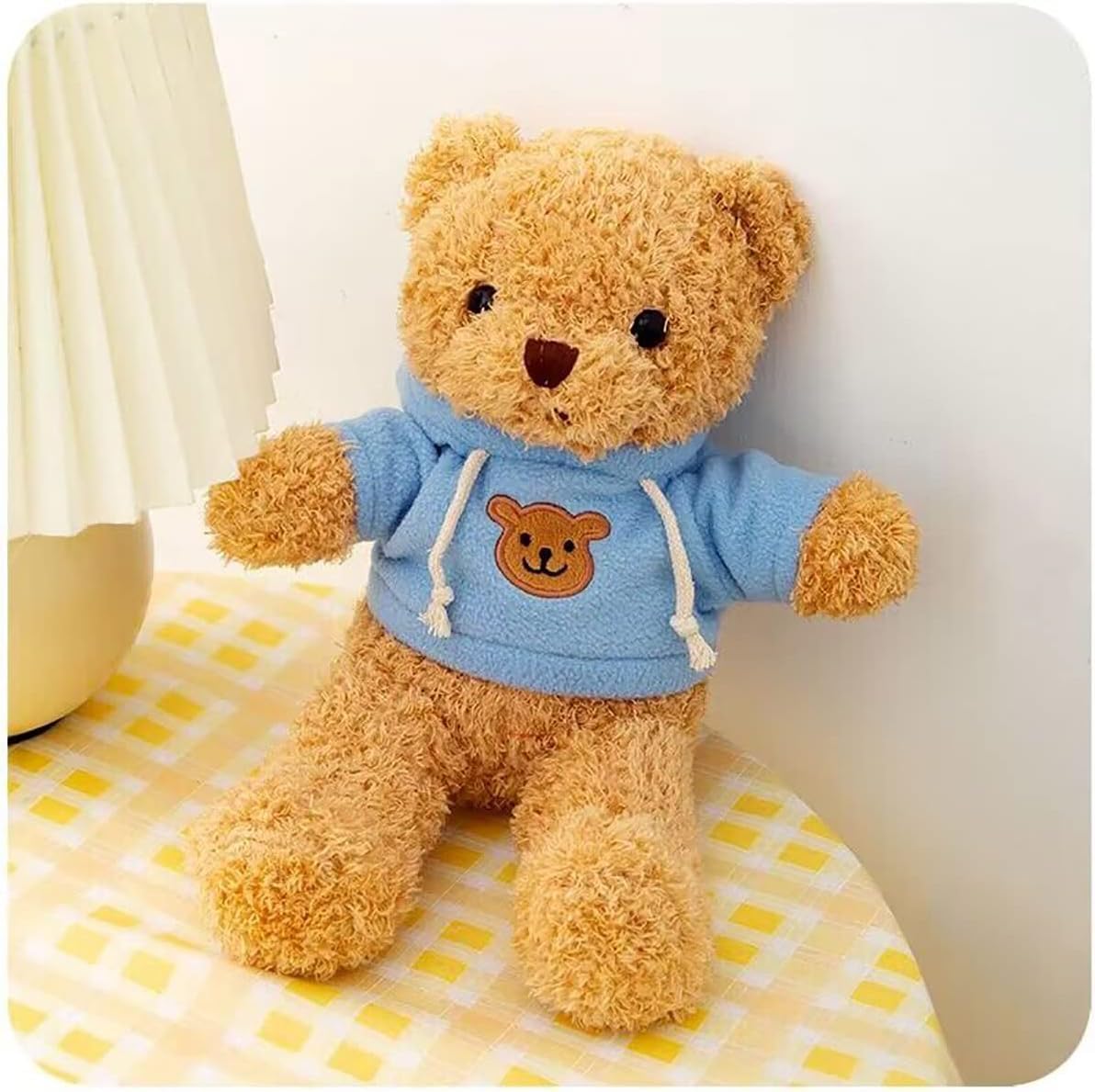 Sibupue Teddy Bear Stuffed Animals Soft Plush Cute Teddy Bear Doll for Boys Girls 11.8in (taidi Xiong lanse)
