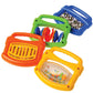 Constructive Playthings Rhythm Band Baby Musical Toys, Plastic, Handles for Easy Grip, Daycare Essentials, Early Learning, Set of 4 Unique