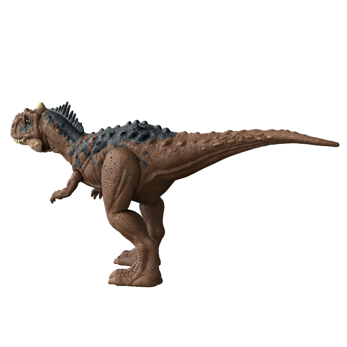 Mattel Jurassic World Dominion Roar Strikers Dinosaur Action Figure with Roaring Sound & Attack Action, Rajasaurus Dino Toy Includes Digital Play