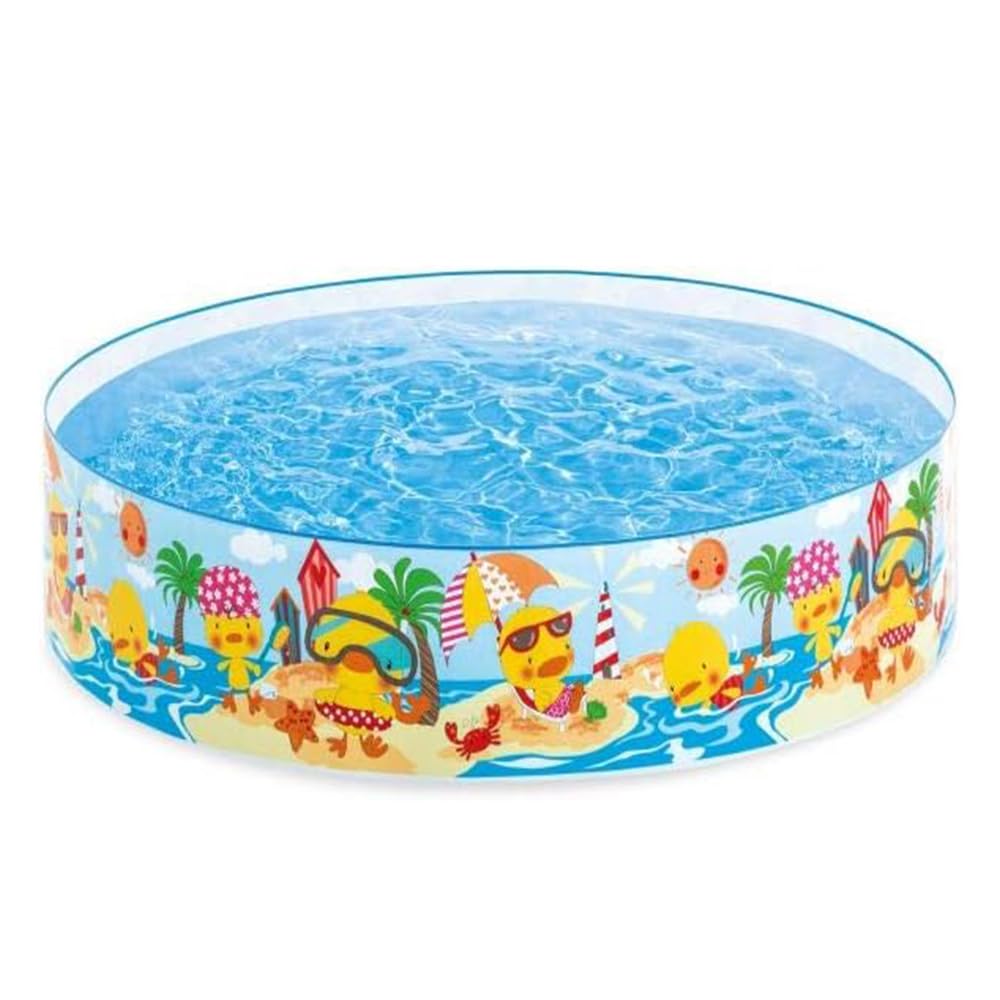 Intex 58477EP 4ft X 10in Animal Adventure Snapset Kiddie Pool