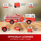 Iconic Replicas 1974 Ward Lafrance Fire Engine: San Francisco Fire Department - Engine 31 1:87 (HO) Diecast Model Fire Truck