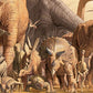 Dinosaurs by Haruo Takino 1000-Piece Puzzle