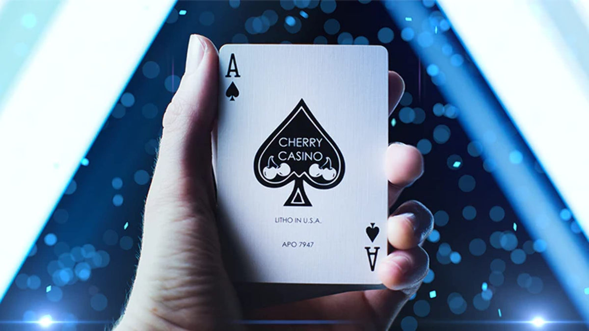 MTS Cherry Playing Cards Tahoe Blue by Pure Imagination