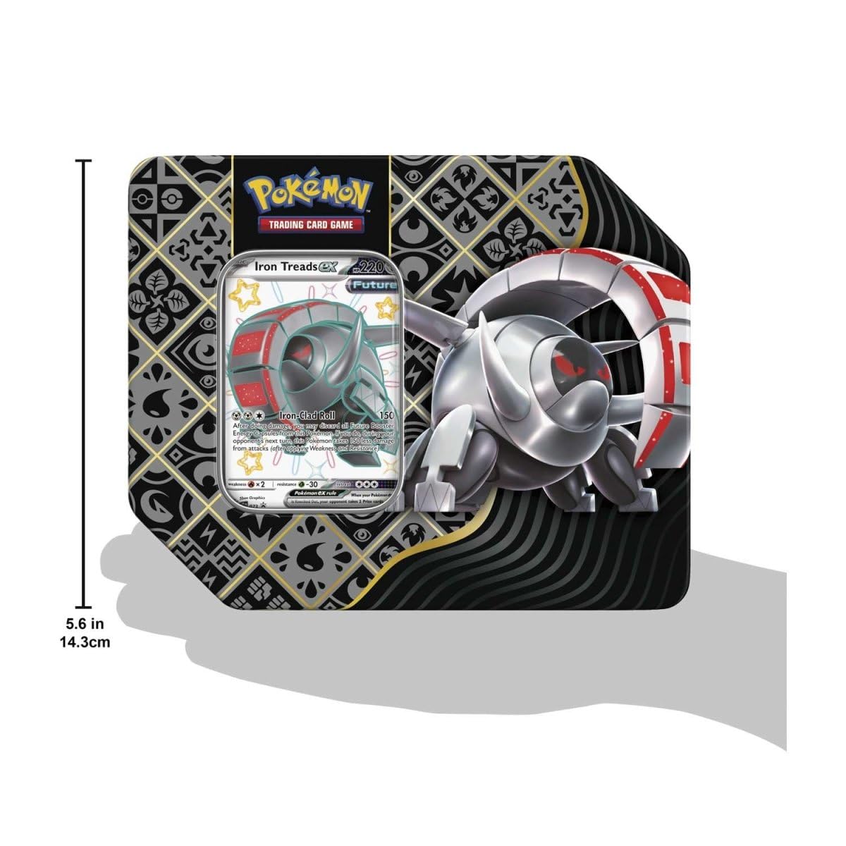 Pokemon TCG: Scarlet and Violet: PALDEAN Fates: TIN - Shiny Iron Treads
