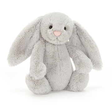 Jellycat BAS3BS - Grey Rabbit Teddy.