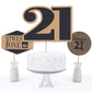 Big Dot of Happiness Finally 21-21st Birthday Party Centerpiece Sticks - Table Toppers - Set of 15