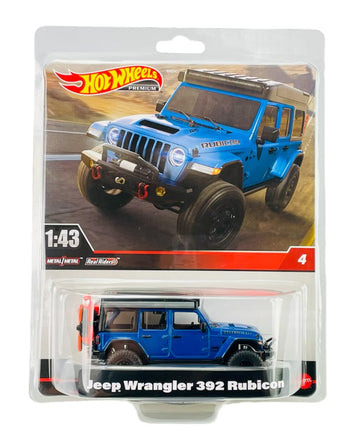 Hot Wheels Premium 1:34 - Jeep Wrangler 392 Rubicon