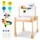 ZMLBTF Sand and Water Table for Toddlers, Wooden Activity Sensory Table
