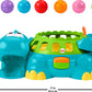 Fisher-Price Poppity Pop Musical Dino Ball-Popper, Blue