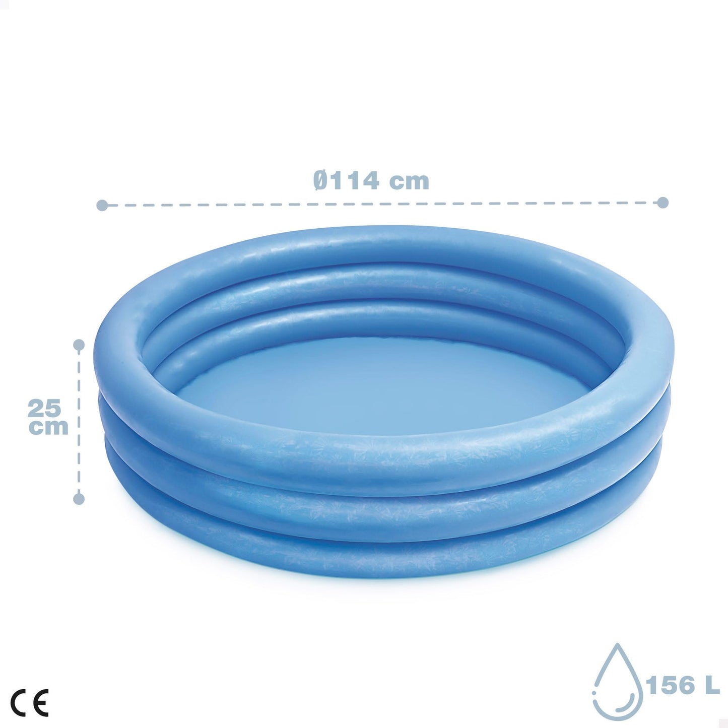 Crystal Blue Pool 45X10 inch