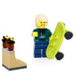 LEGO City MiniFigure: Skateboarder Boy (with Skateboard and Cool Rail) 31067