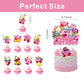 25pcs Star Cake Decorations with 1pcs Cake Topper, 24pcs Cupcake Toppers for Star Birthday Party Supplies