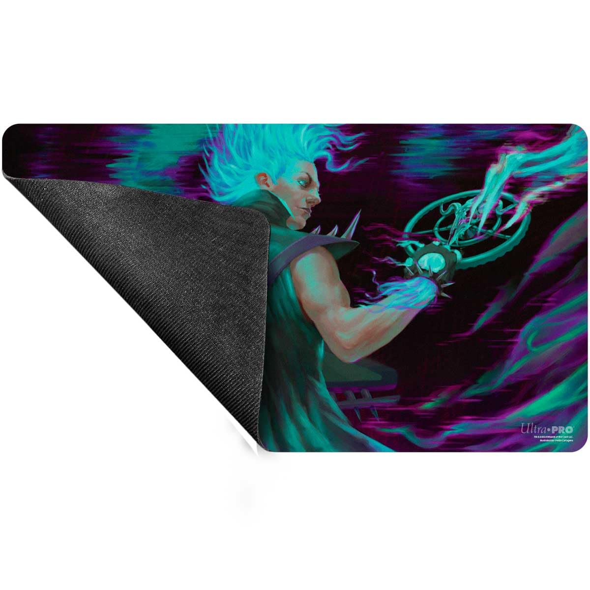 Ultra PRO - Aetherdrift Winter, Cursed Rider Playmat for Magic: The Gathering, Use as Mousepad, Desk Mat, Protects MTG Cards During Gameplay, TCG