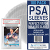 Invested Alliance PSA Slab Sleeves for Graded Cards | PSA Exact Fit Graded Card Sleeves, Resealable Slab Protector for TCG Collectors - Sports