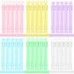 30 Pack Mini Bubble Wands, 6 Style Color Bulk Party Favors for Kids Gift