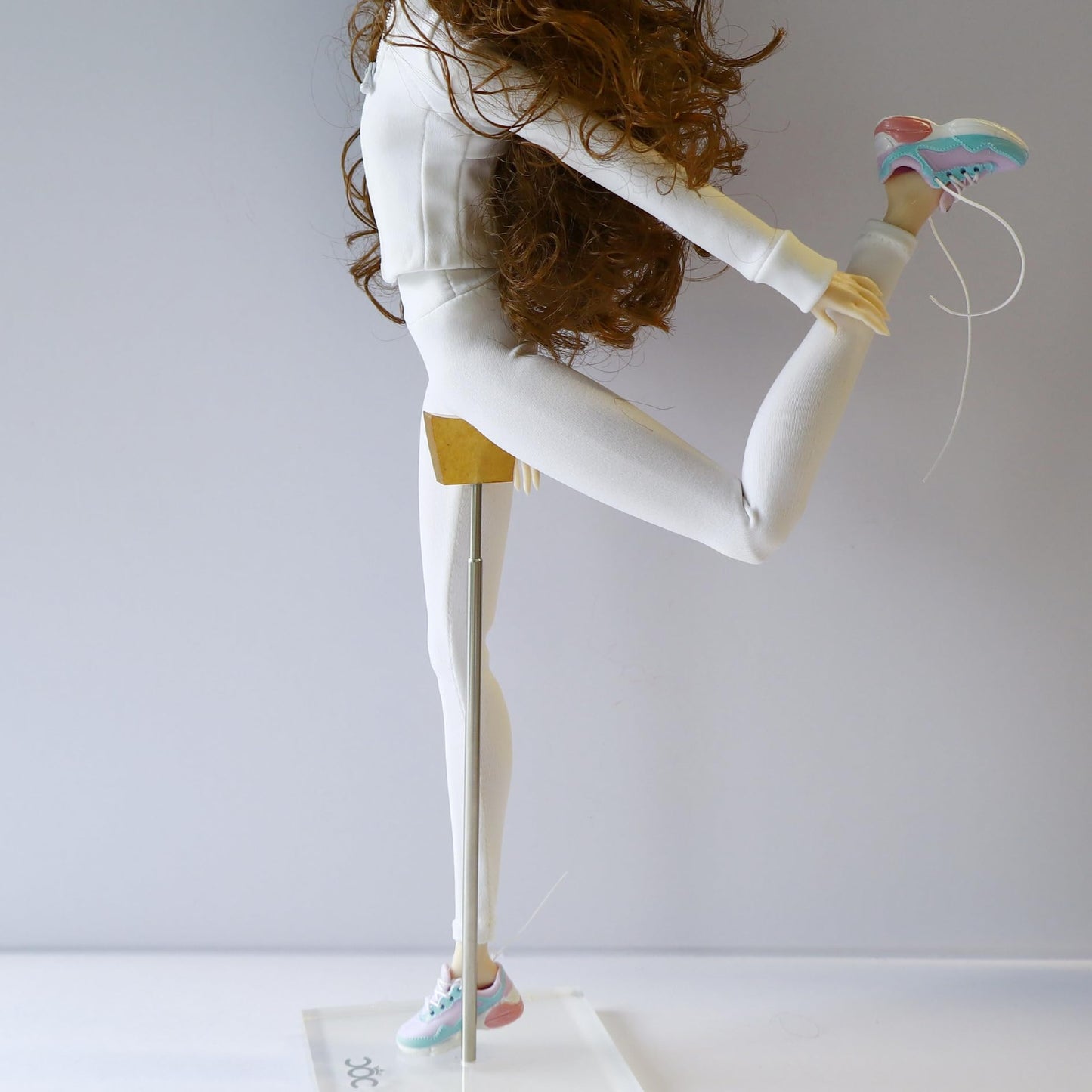 Fashion Doll Workout Set, Yoga setfitness Athletic Jacket with Leggings and Shoes, Compatible with 11.5-12 Inch Fashion Dolls, 1/6 Scale Accessories