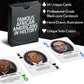 Whalebacon Famous African Americans in History Playing Cards - Professional Premium Quality - Standard Size - Great for Poker, Blackjack