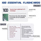 US Civic Test Flash Card 2025 Combo Set with Bilingual Booklet - English/Spanish,Flashcards for The United States Citizenship,Naturalization Study