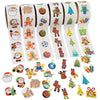 Fun Express Christmas Stickers On A Roll, 6 Pieces