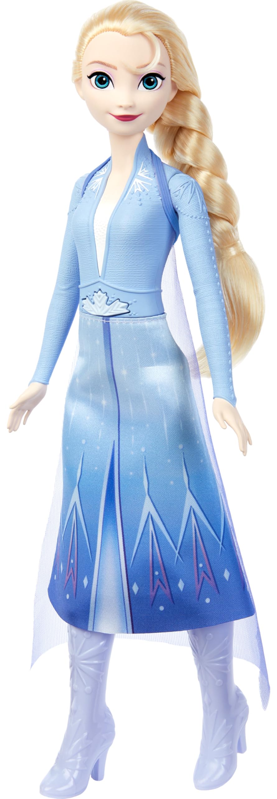 Mattel Disney Frozen Toys, Elsa Singing Adventure Fashion Doll in Signature Clothing, Sings “Into the Unknown” from Disney's Frozen 2 Movie