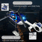 Wenbeier Big Toy Helicopter for Kids Police Helicopter Toy with Hanging Basket, Lights and Sound, Rescue Vehicles Toys for Boys & Girls 3 4 5 6 7