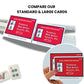 National Mah Jongg League 2026 Mahjong Standard Size Cards Four-Pack Bundle - Official Hands and Rules for American Mahjong (Four Standard-Size Cards)