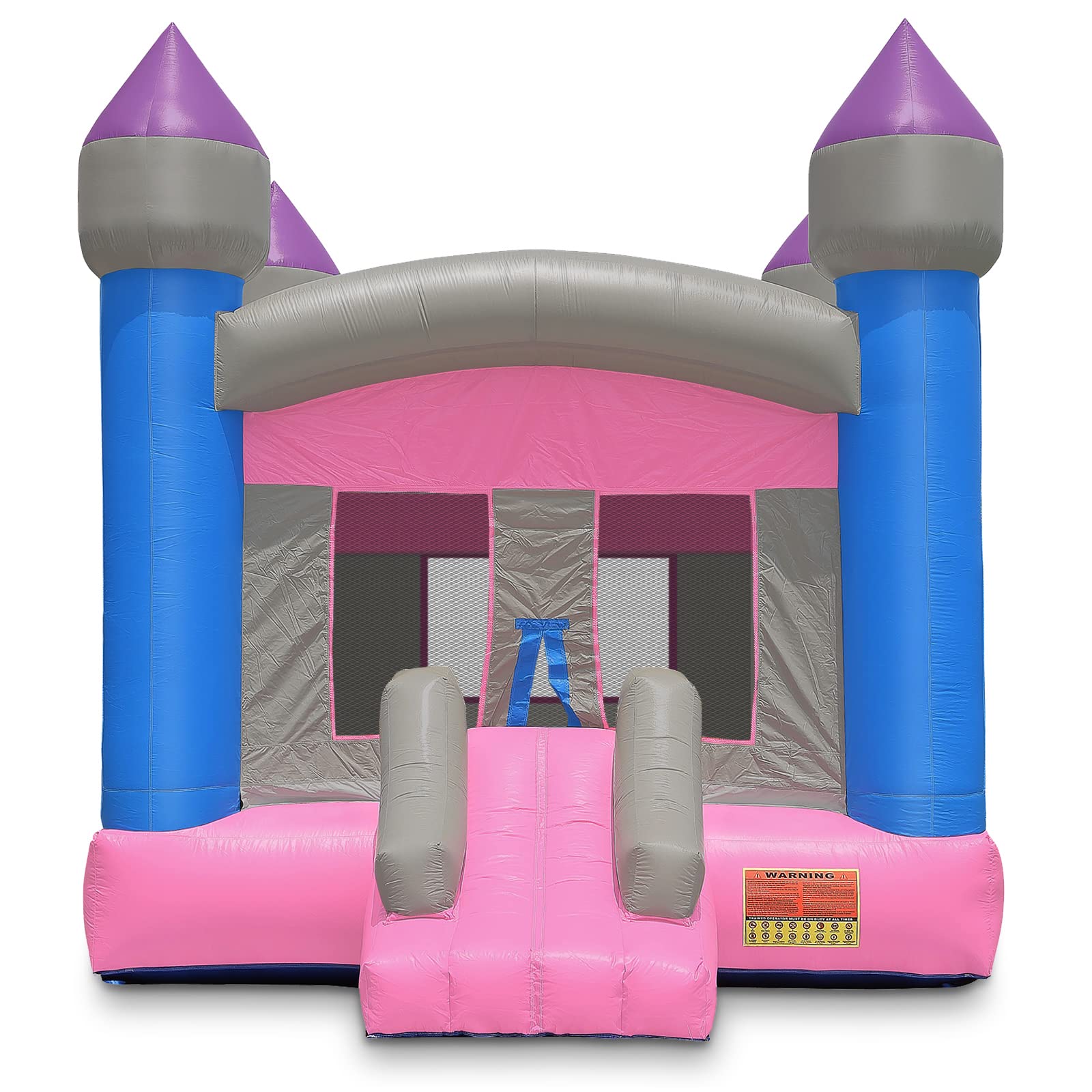 Cloud 9 Commercial Grade Princess Castle Bounce House - 100% PVC 13' x 13' Bouncer - Inflatable Only