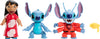 Mattel Disney Lilo & Stitch Storytellers Set of 3 Action Figures, Finding Ohana Collectible Toy Pack with Lilo, Stitch & Experiment 626