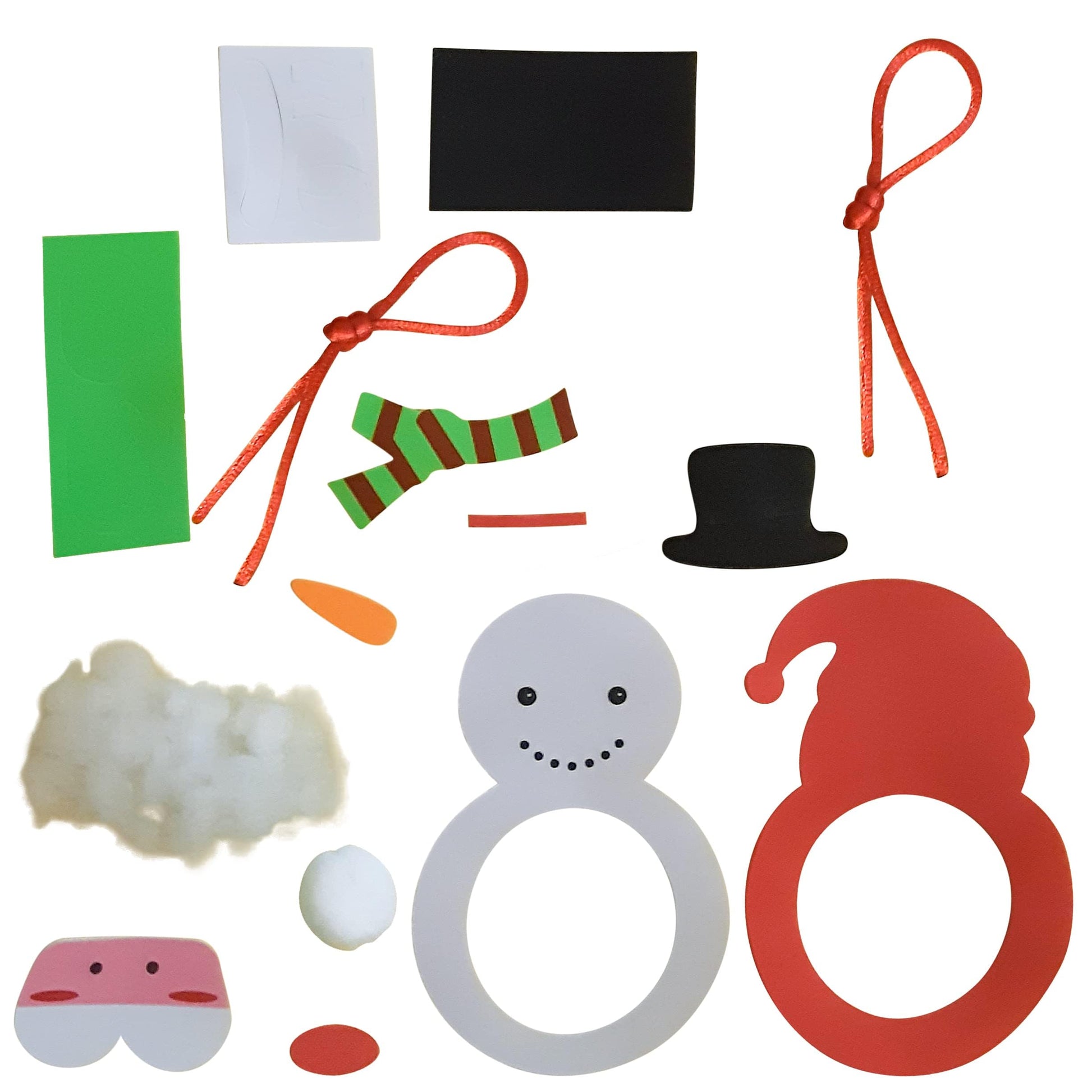 4E's Novelty Foam Kids Christmas Picture Frame, 4 Pack Photo Crafts for Kids, DIY Christmas Picture Frame Crafts with Self-Adhesive Stickers & Holiday