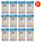 ArtCreativity 3000+ Emoticon Stickers for Kids, Includes 12 Packs with 72 Sticker Sheets, Emoticon Sticker Set for Teacher Classroom Rewards, Art