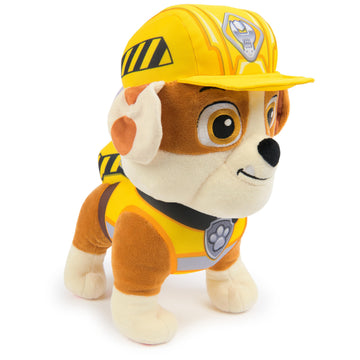 Rubble and Crew Rumbling Rubble Plush Toy, Interactive Sensory Toy, Dog Stuffed Animal, Kids Toys for Boys & Girls Ages 3 and Up, 12”
