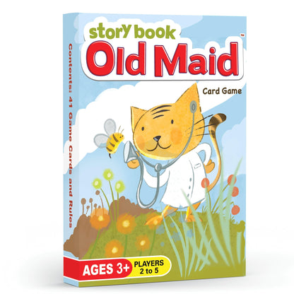 Arizona GameCo Story Book Old Maid, a Family Card Game for Kids Age 3 and Up - No Reading Required to Play - a Super Cute Classic for Families