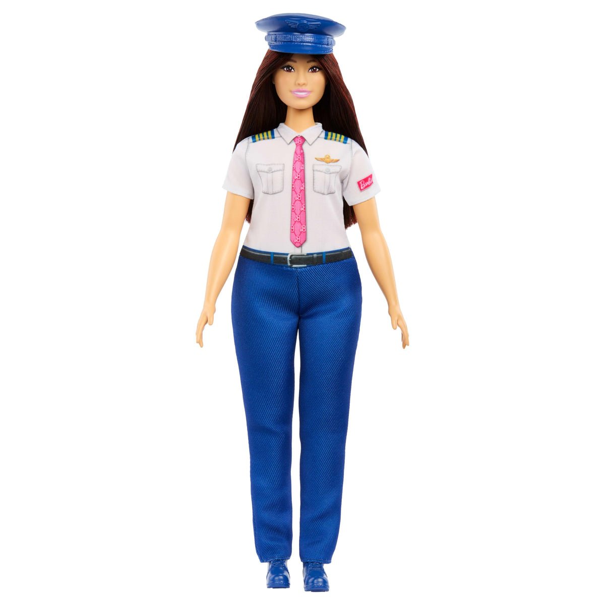 Barbie Careers Pilot Doll with Plane Uniform