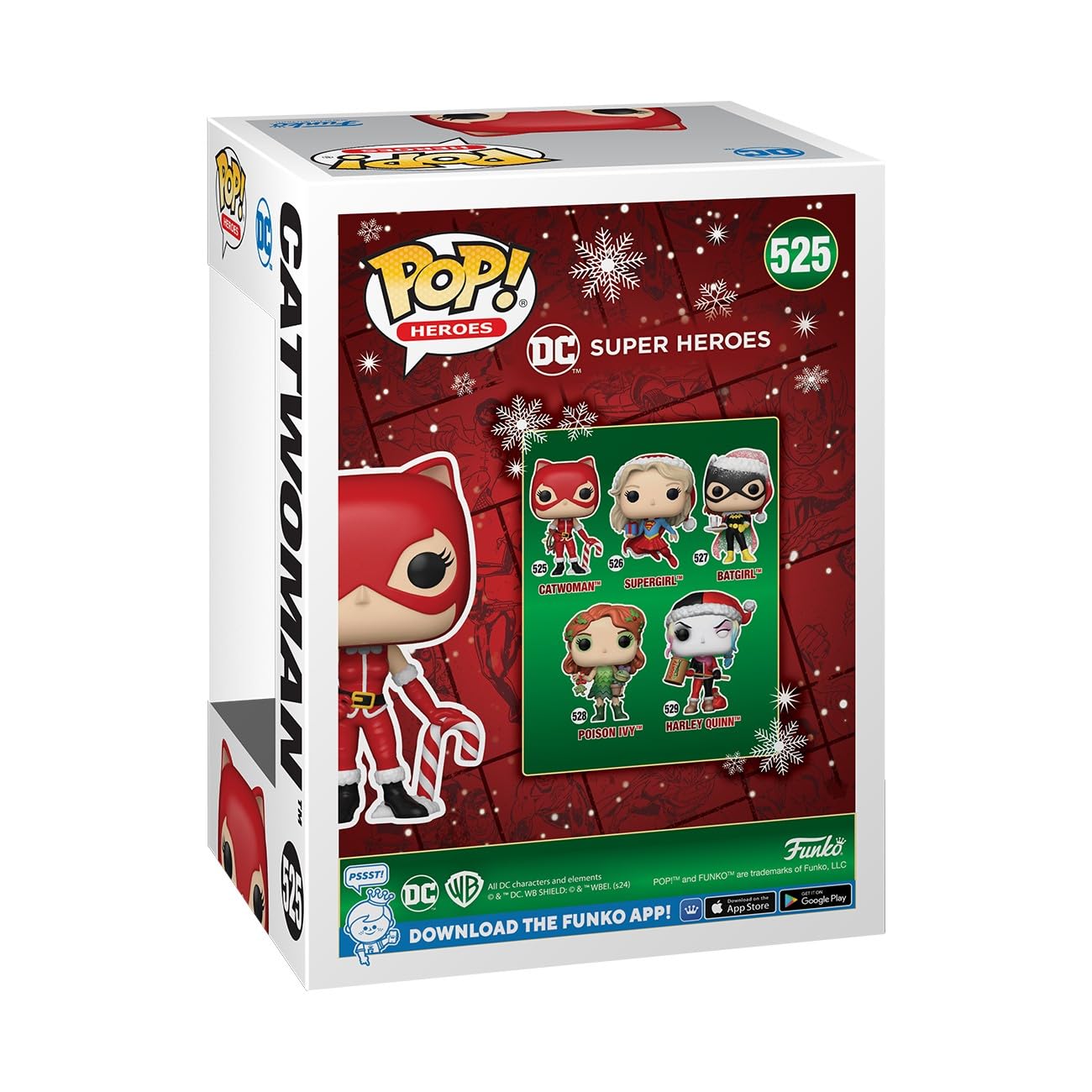 Funko POP Heroes: Holiday '24 - Catwoman - DC Comics - Collectable Vinyl Figure - Gift Idea - Official Merchandise - for Kids & Adults - Comic Books