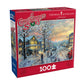 Thomas Kinkade Christmas Story 100 Piece Puzzle for Kids 8+
