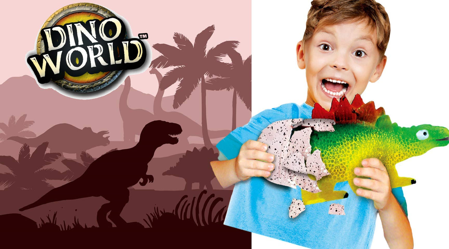 JA-RU Magic Grow Dinosaur Eggs - Water Growing Toys for Kids (1 Egg Assorted) Educational Science Toys, Dinosaur Party Favors, Classroom Prizes
